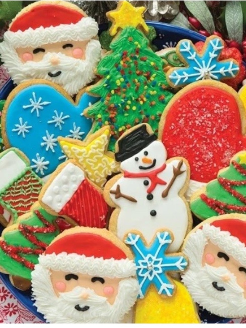 Springbok “Cookies And Christmas” 1000 Pce Jigsaw Puzzle 24”x 30” Family Fun